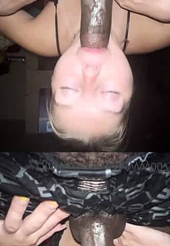 Slutty amateur blonde customer fucked by drivers big cock