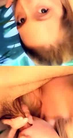 Cute blonde teen girlfriend awesome POV blowjob