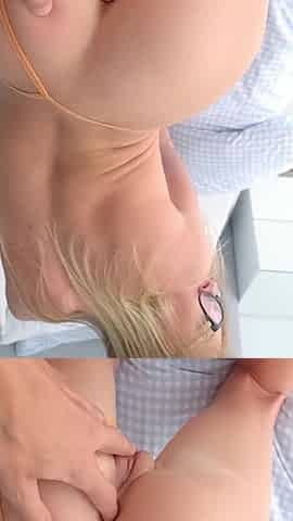 Cute Horny GF Gets Hard Anal Fuck and Takes Facial