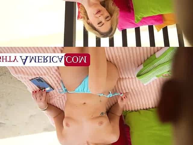 Alex Ander And Ashley Alexander In Cute Blonde Is On Spring Break And Wants Some Bbc To Have Vacation Ever