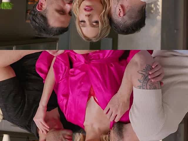 Angelika Grays gets her holes filled with cock in lingerie.