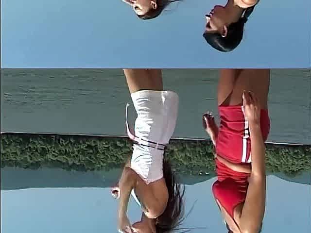 Wild Lesbo Love at the Beach
