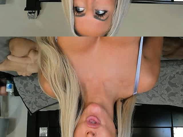 POV Temptation Hot Blonde Bombshell