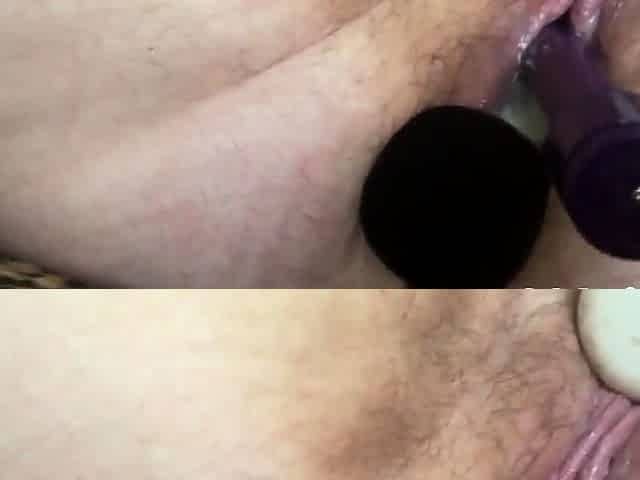 BBW Swedish Amatr onanerar med 3 leksaker