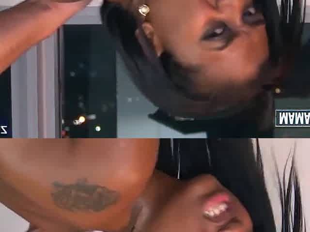Large Butt Ebony Gal Screwed Hard From Behind Whilst This babe Groans Loud