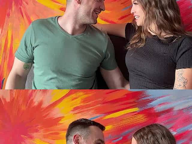 Cute Latina Girl Next Door Invites White Guy Into Her Apartment