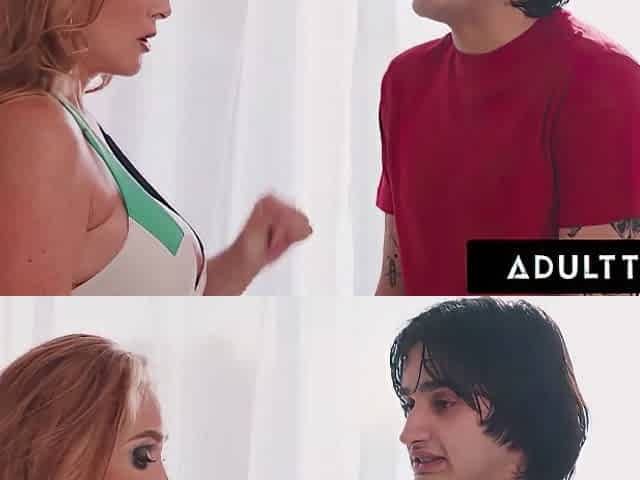 Brilliant Boy Hides Acceptance Letters To Stay & Fuck Hot Redhead Stepmom Wendy Raine