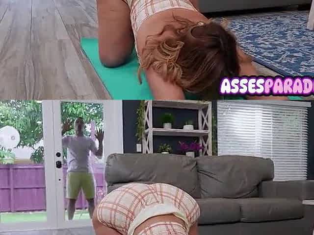 Plump Booty of Neighbour Vivian Taylor Thirsty for Hard Penis and Bang it Coarse