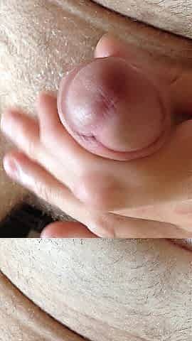 Masturbation ended in a Large Load of Cum in my Bellybutton (Cum Pool)