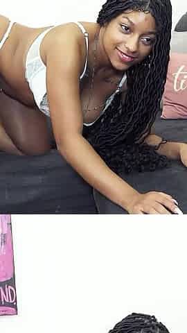 German Scout - No Condom Anal Sex at Pick up Casting for Black Girl Vicky Menage