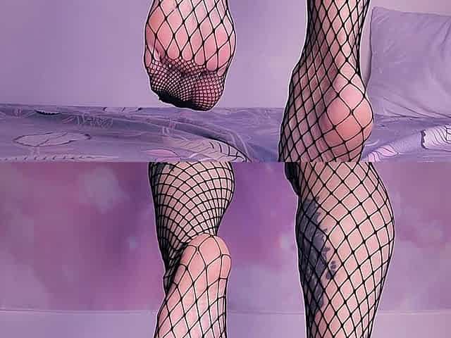 Feet Fishnet Stockings