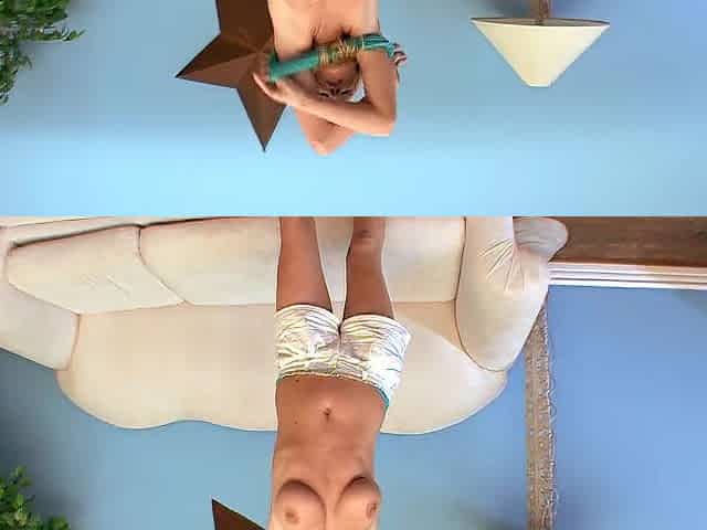 Smutty bed fucks his sexy and breasty tennis student