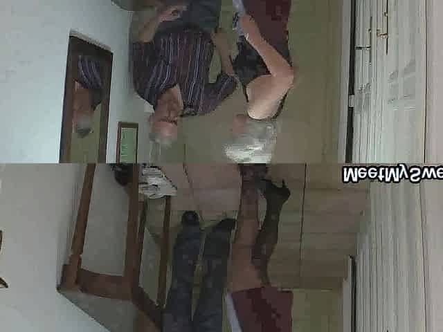 Man comes home and finds old-youthful lesbo 69