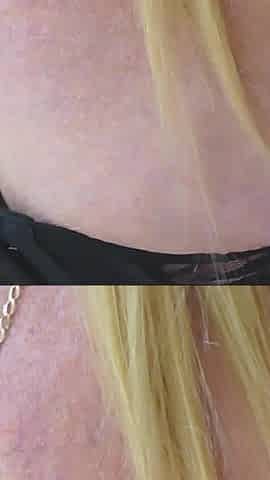 Close up Balls Deep Dildo Fucking Orgasm in Stockings & Basque