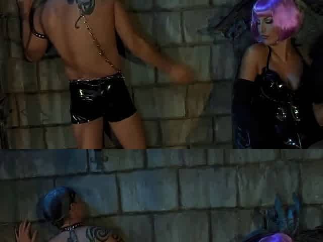 Her Thrall 1st Licks It, Then Wrecks Her Booty