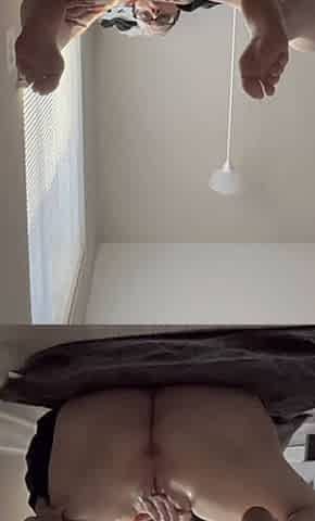 Horny PAWG Squirting all over the carpet