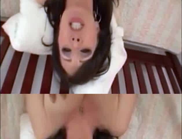 Nasty brunette pornstar with big boobs