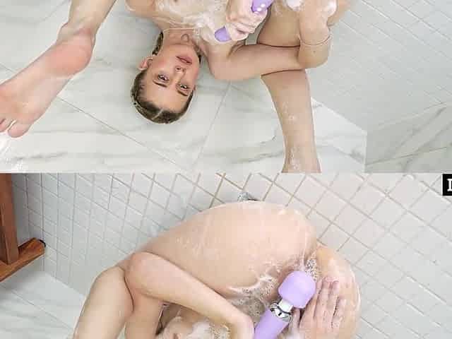 Dez Hansen Freaks Out When Obese Juicy Knob Floods Her Vagina