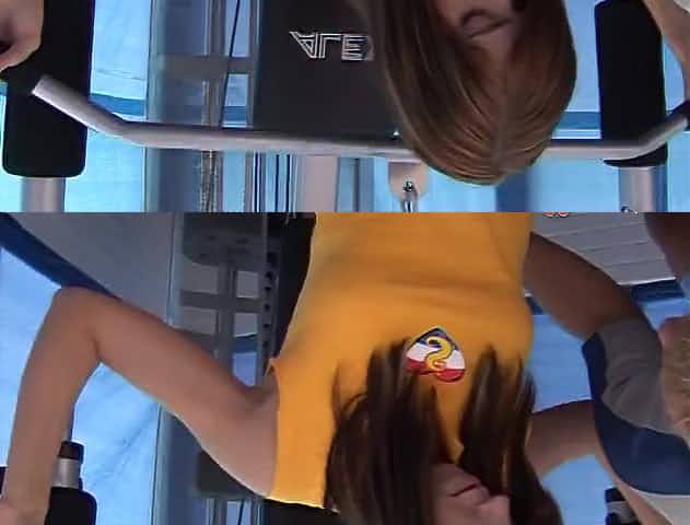 Fitness Instructor Bangs Pretty Teen At The Gym