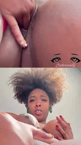 Lick my vagina dry please