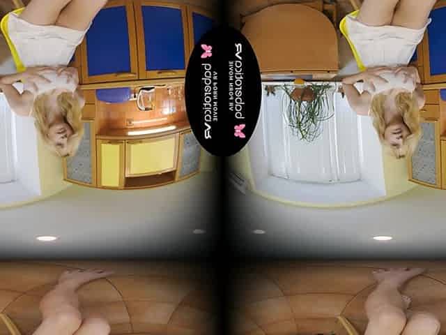 Cielle Lesage has great big tits and she shows them to us in Virtual Reality today - BaberoticaVR