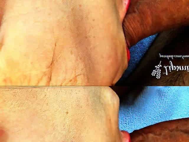 Close-Up Oral ASMR Weenie Sucking and CUM IN THROAT