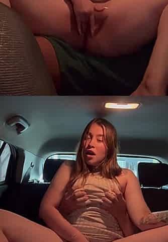 Beautiful Blonde Girl with a Big Ass Has Sex in a Stranger's Car - Kloe the Wonder