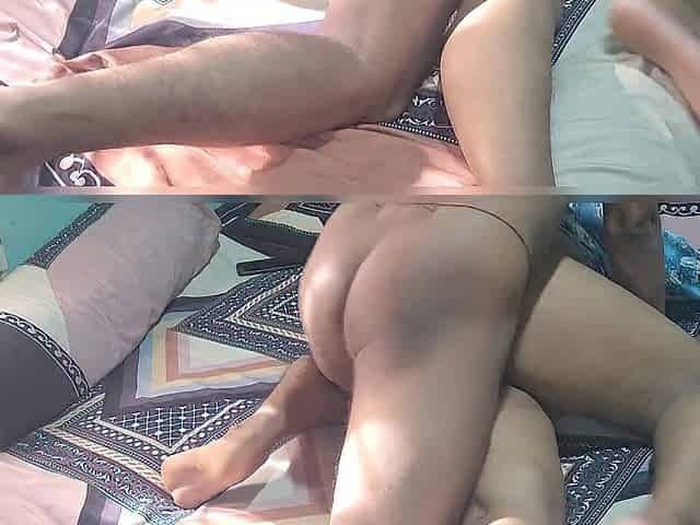 My hawt grilfriend enjoying my hard Screwing when auntie is not at home