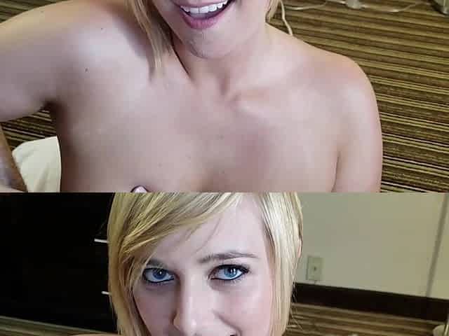 Kate England Asks Fortunate Fan To Give Her A Large Creampie