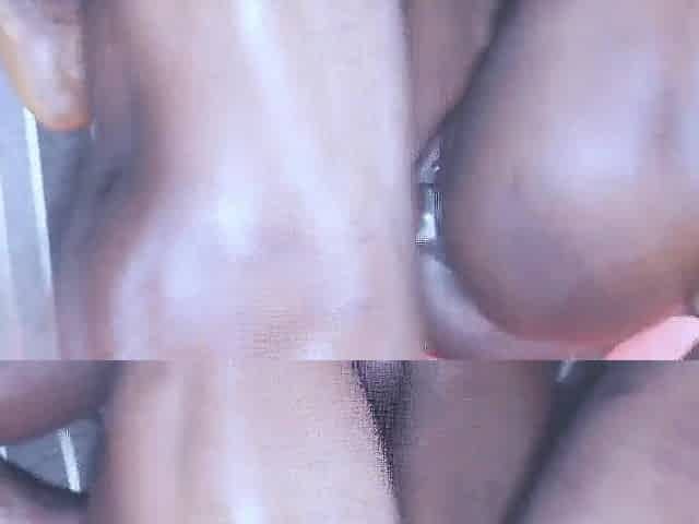 Ebony Black village cutie got screwed by Nigerian BBC