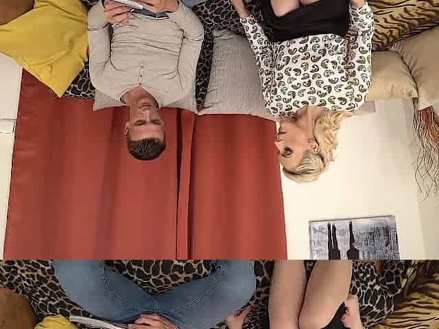Blond mother I'd like to fuck has snatch screwed by mans weenie