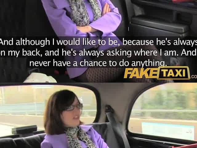 FakeTaxi This babe likes riding a large knob on the backseat