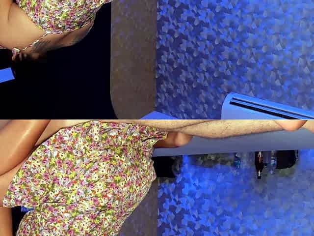 Thai MILF Au oiling and fucking a BWC