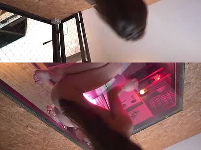 Erotic sensual solo on the glass floor, sexy dance, Sirena Milano, zoom pussy beautiful girl