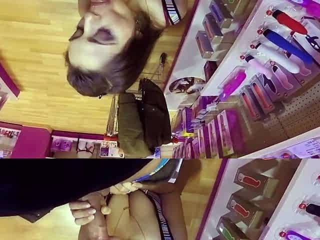 Risky surprise fuck with a sexshop customer / Miriam Prado