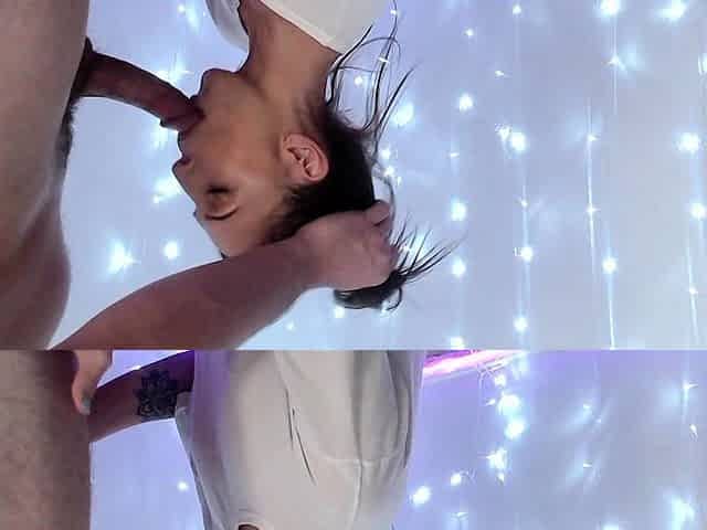 Hot amateur teen blowjob and fuck