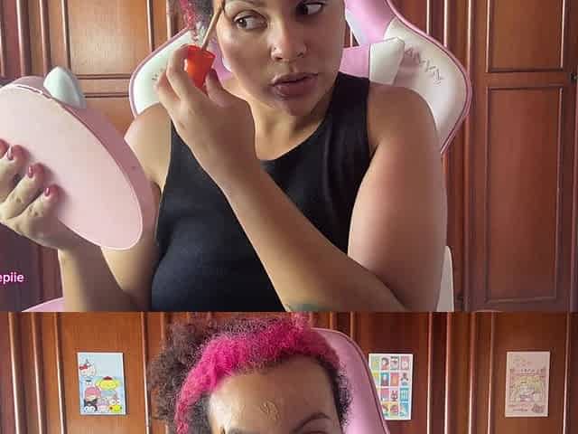 Grwm Mitsuri Cosplay Prep Gassy Girl Farts While Doing Makeup and Outfit