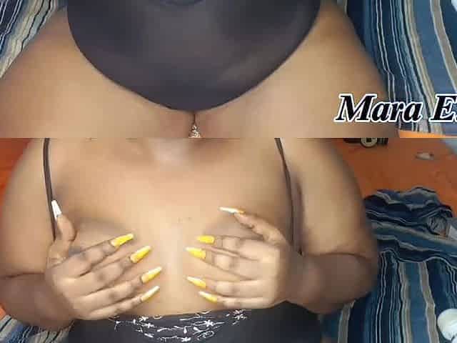 Black Sweetheart Mara Exotic Solo Homemade Masturbation