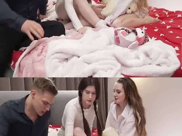 Tim Team - Unlawful Threesome! Teens 18+ Get Laid By Stepdad 4k Hd