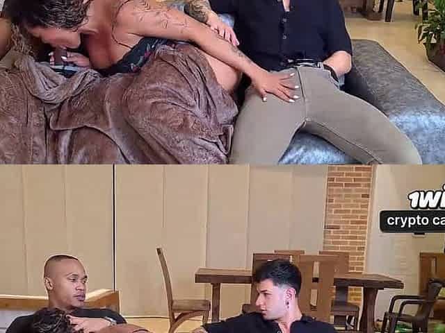 Ebony latina mummy Carla Morelli humps stepson and buddy in threesome!