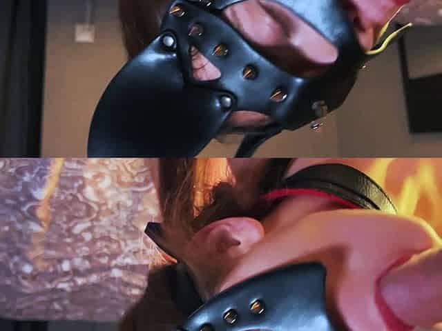 Holiday Lights Glow Tease: High Heels, Straps & Hot Belly Finish