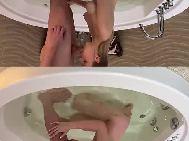 Hes Spying On Me While Im Relaxing In Jacuzi, So Now His Dick Has To Be With Arisha Mills And Vlad Mills