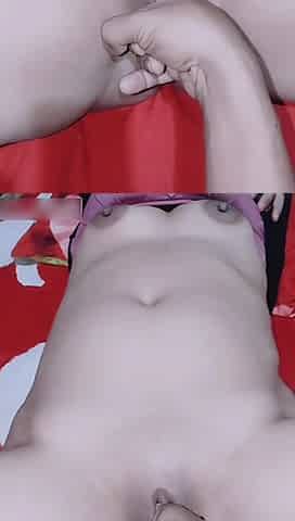 Colmek While Pulling the Inner Contents of Her Pink Pussy and Continued to Fuck Doggy Style Then Review Her Anal Hole~evesyantik
