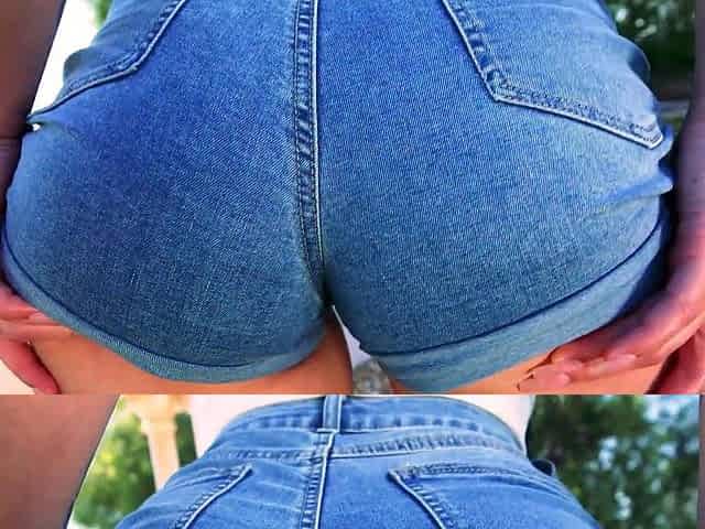 POV Playing Huge Melons Outdoor With Curvy Nika Venom