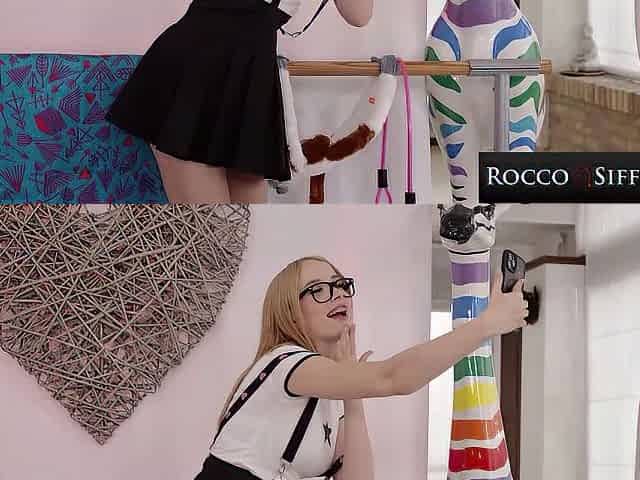 ROCCO SIFFREDI - Bad Student Teases Teacher & Gets Her Booty Destroyed