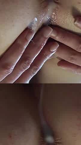 Pussy Wants Cream, Jerking off My Horny Pussy While My Parents Are Not at Home