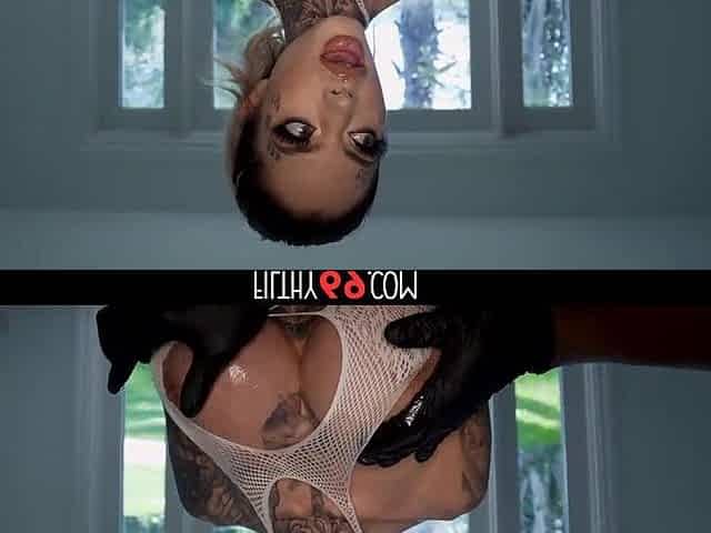 Inked bitch with large titties gets her cunt destroyed by a biggest ebony wang