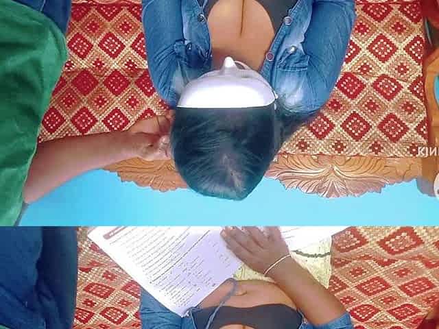 Tution Teacher Teaches a Girl as How to Get Centum Without Distraction - Full Tamil Audio with Lustful Moaning