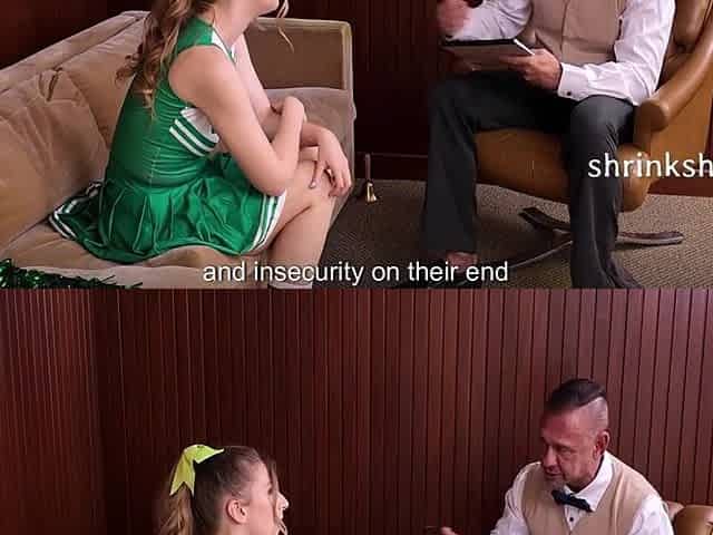 Therapy Turns A Shivering Insecure Cheerleader Into A Assured Rod Rider