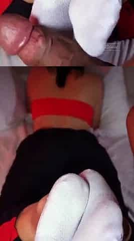 Black Amateur Explore Hot Foot Fetish